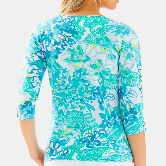 Lilly Pulitzer Julie Top - Picture 2 of 5